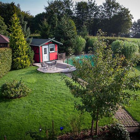 Ferienhaus Mountfrosch Mit Sauna Und Naturpool Monschau Buitenkant foto