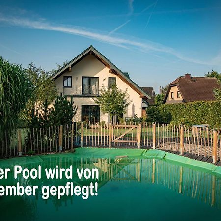 Ferienhaus Mountfrosch Mit Sauna Und Naturpool Monschau Buitenkant foto